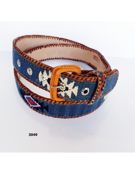CINTURÓN NAÍF GRIS AZULADO 