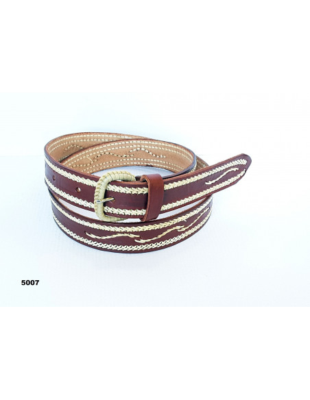 CINTURÓN PAMPEANO MARRÓN 5007