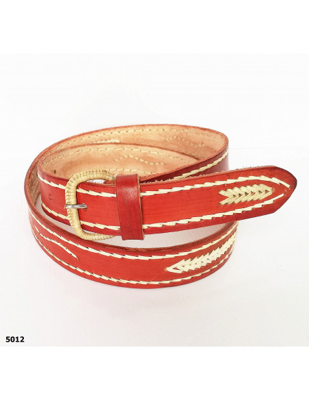 CINTURÓN ESPIGADO PIEL 5012