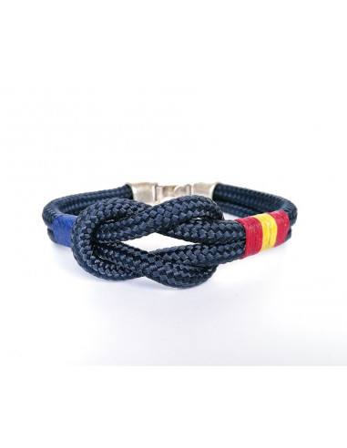 PULSERA NÁUTICA NUDO LLANO