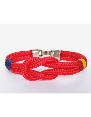 PULSERA NÁUTICA NUDO LLANO