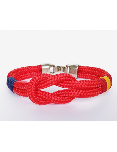 PULSERA NÁUTICA NUDO LLANO