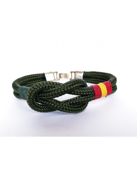 PULSERA NÁUTICA NUDO LLANO