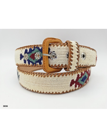 CINTURÓN NAÍF ROMBO