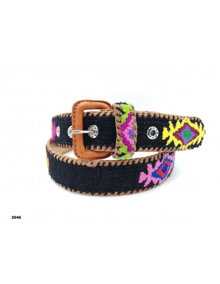 CINTURÓN NAÍF NEGRO 