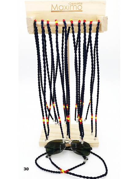 CUELGA GAFAS RIZADOS 