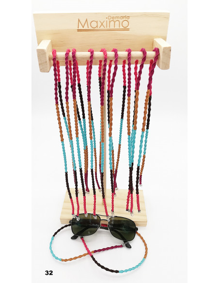 CUELGA GAFAS RIZADOS PANAMÁ 