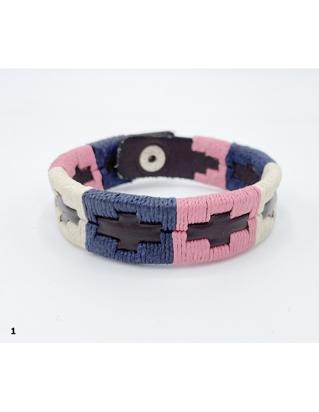PULSERA BORDADA ARGENTINA 