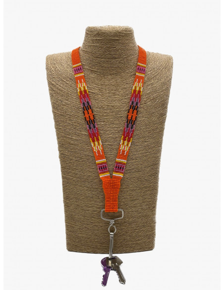 Cuelga llaves Chaquira
