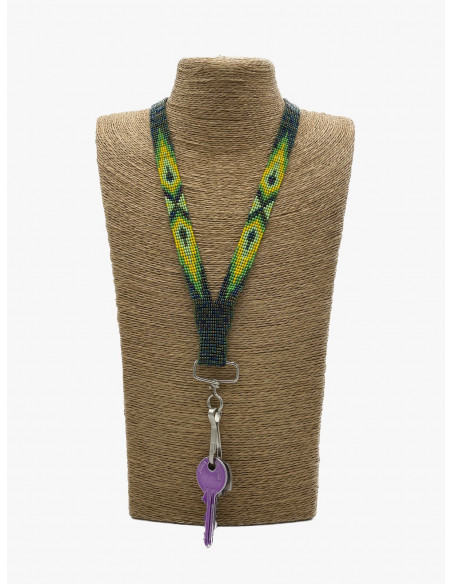 Cuelga llaves Chaquira