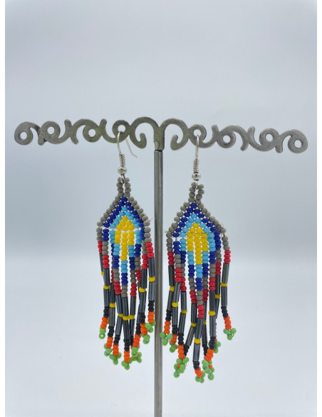 Pendientes Chaquira