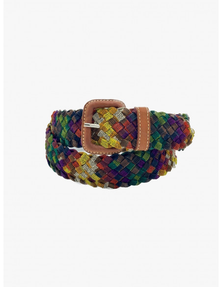 Cinturón Trenzado Mosaico