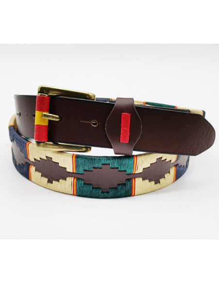 CINTURÓN ARGENTINO BORDADO